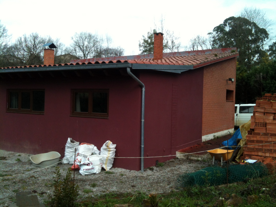 Ampliación de la casa familiar.