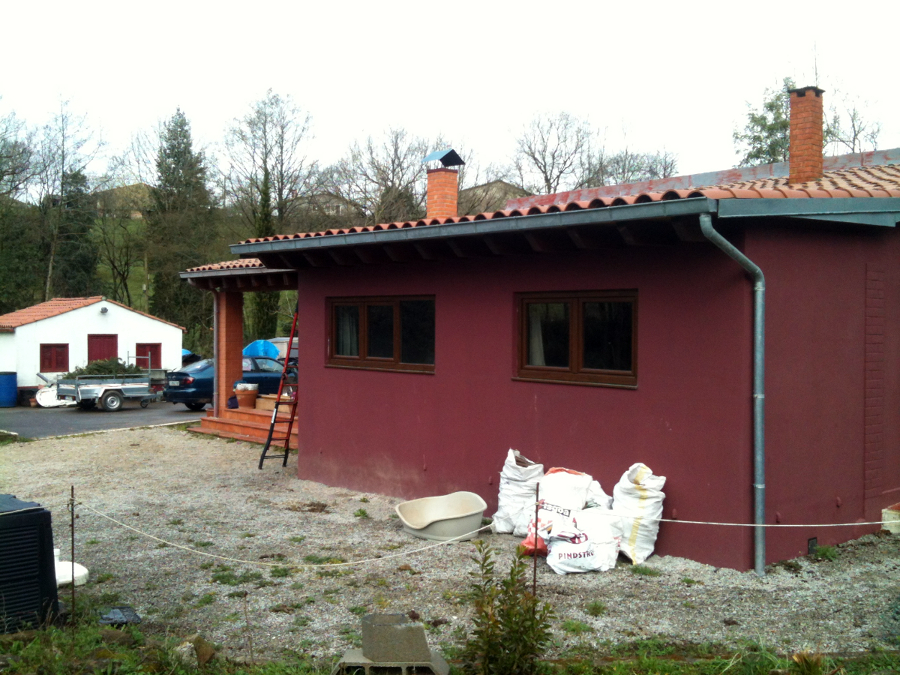 Ampliación de la casa familiar.