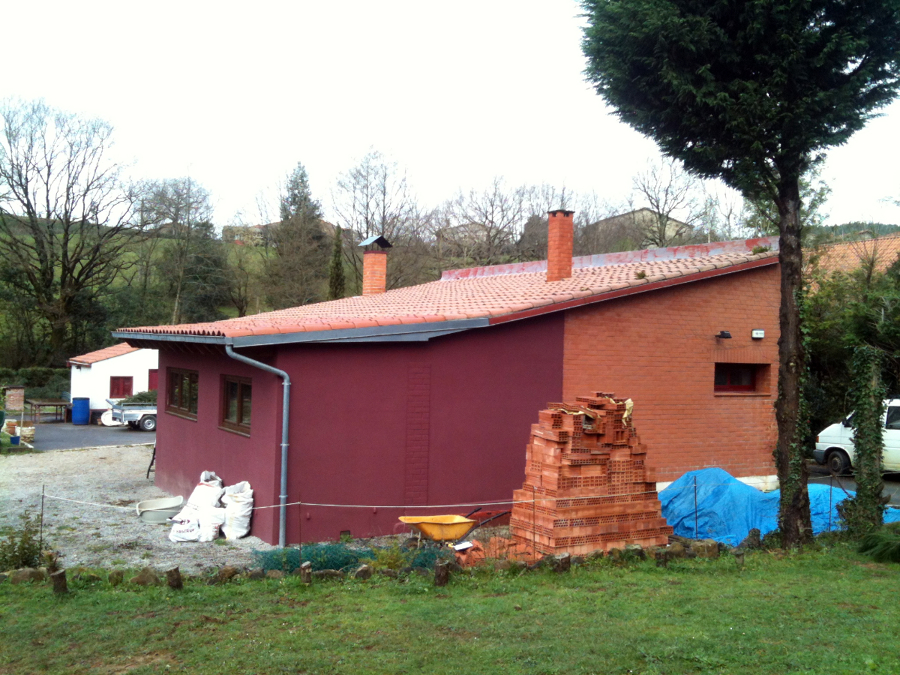 Ampliación de la casa familiar.