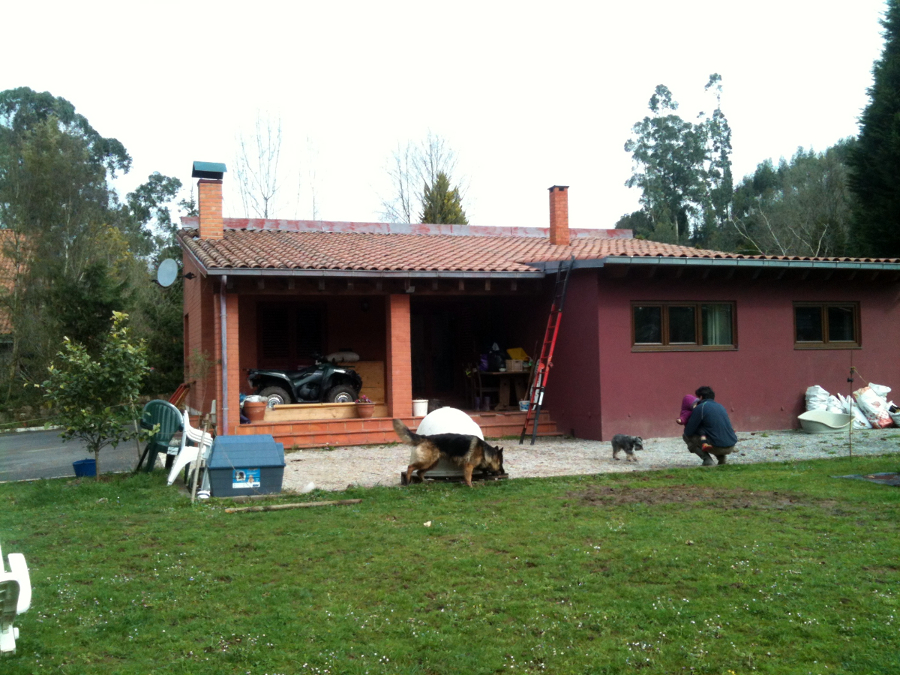 Ampliación de la casa familiar.