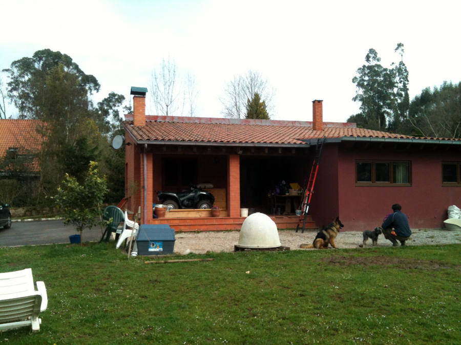 Ampliación de la casa familiar.