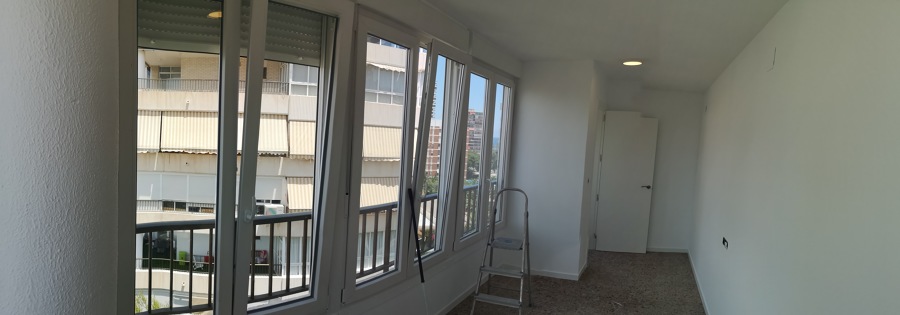 Ampliación de terraza