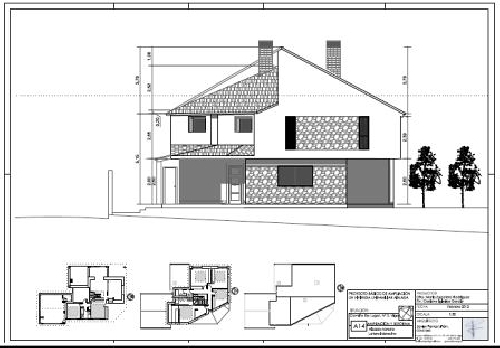 Ampliación vivienda unifamiliar aislada