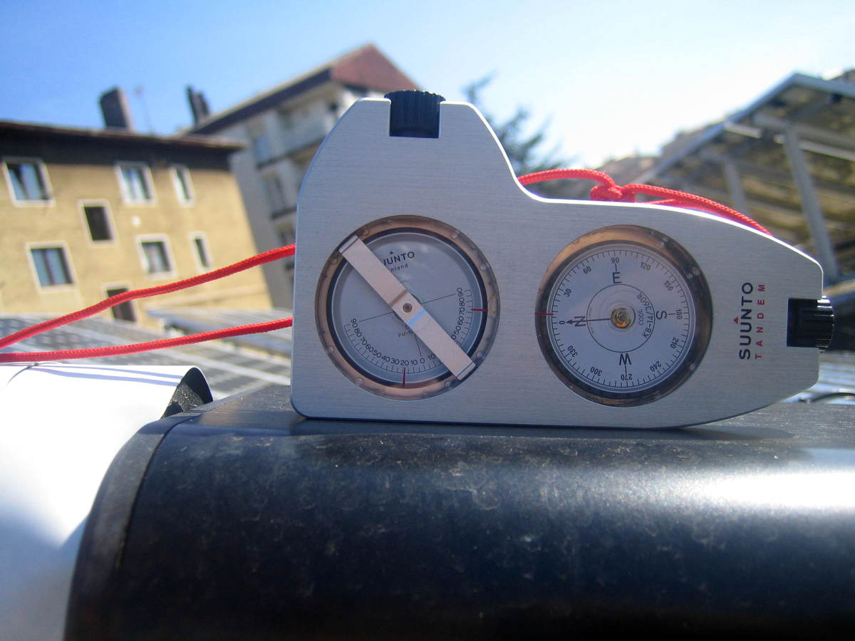 ángulo de inclinación 25º + 25 º