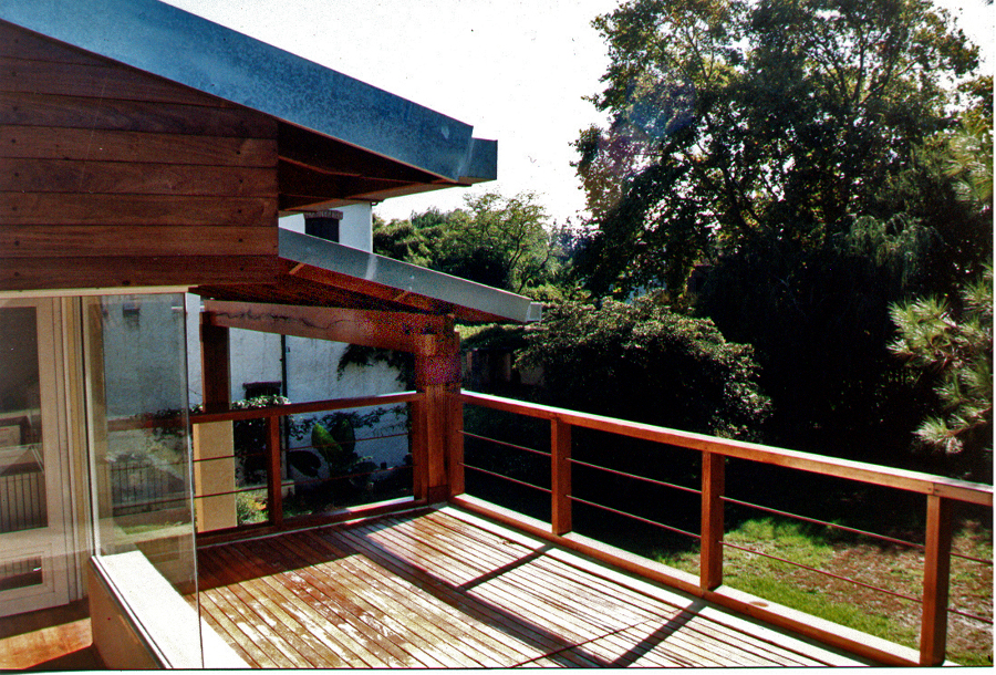 Ángulo libre, madera, crista y metal