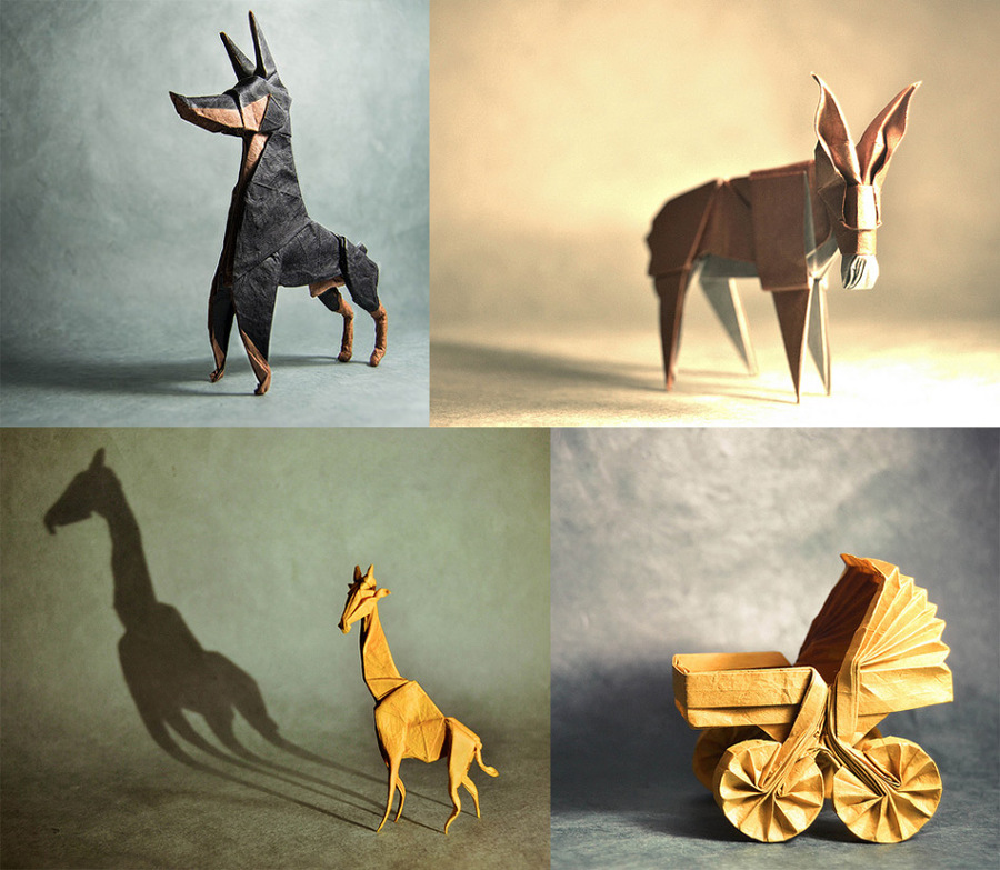 Animales origami