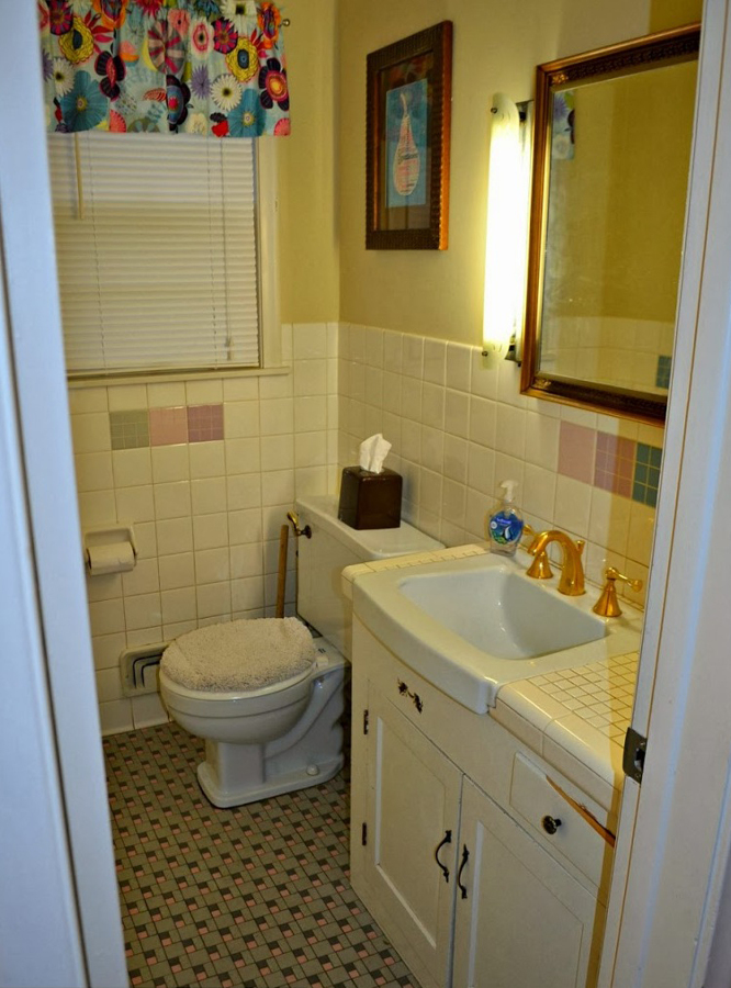 antes baño pequeño