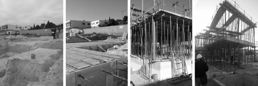 Antes de la construcción