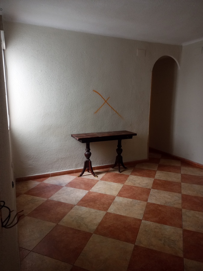 Antes de la demolición- actual parte del Salón.