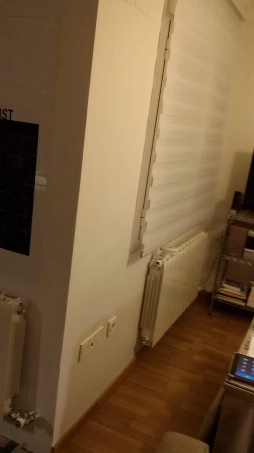 Antes de la demolición de muro