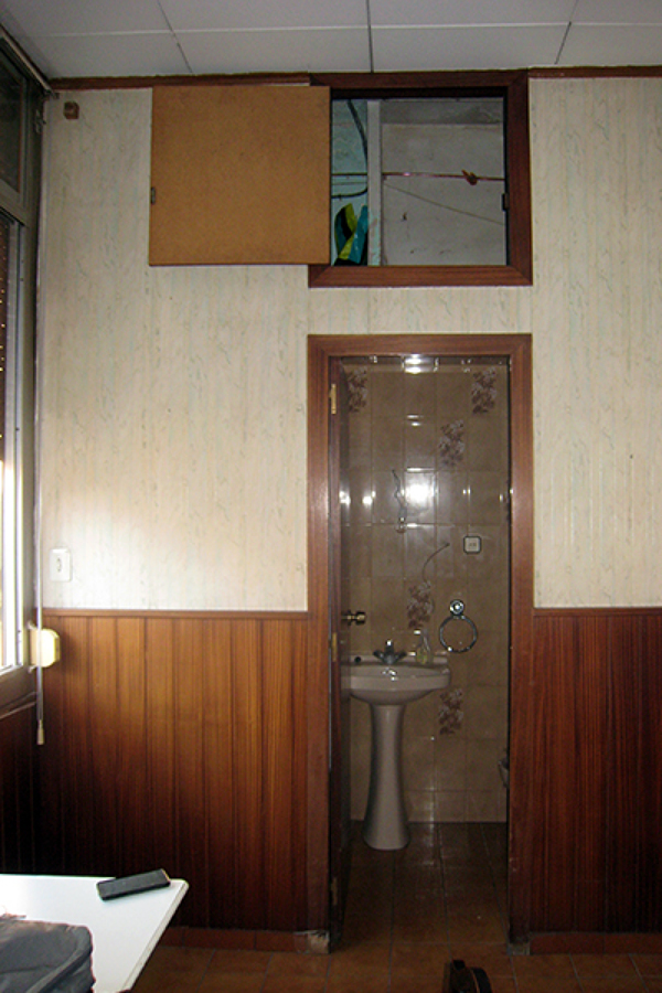 Antes de la reforma baño