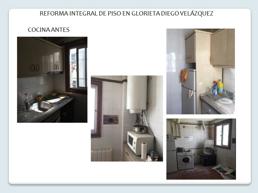 antes de la reforma de la cocina