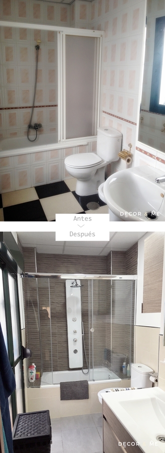 ANTES/DESPUÉS BAÑO