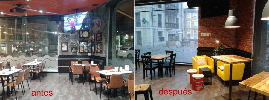 Antes y después