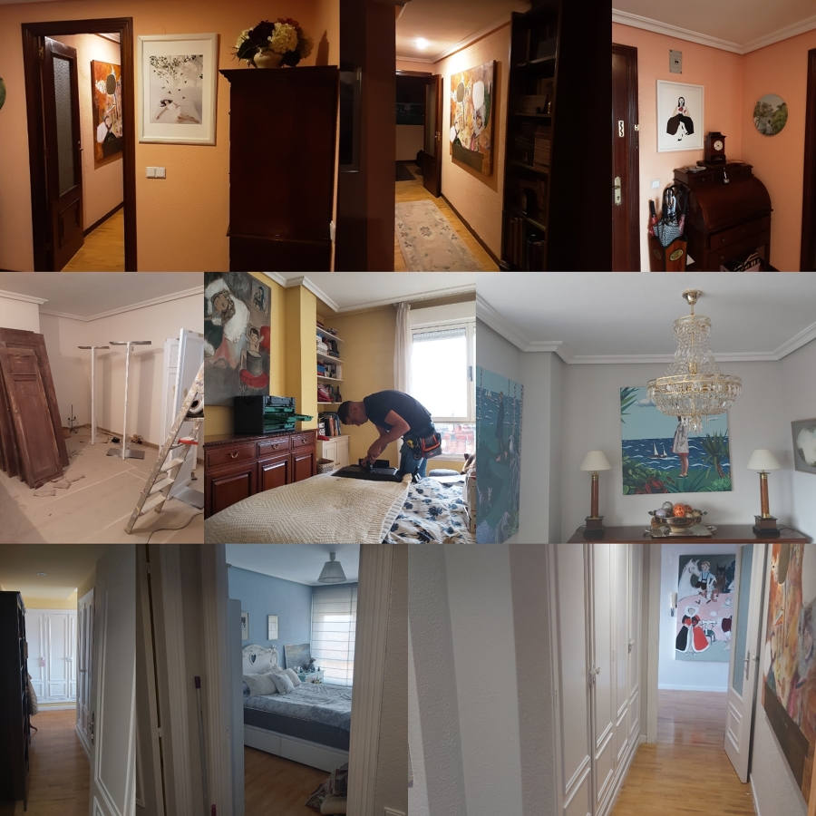 Antes y después