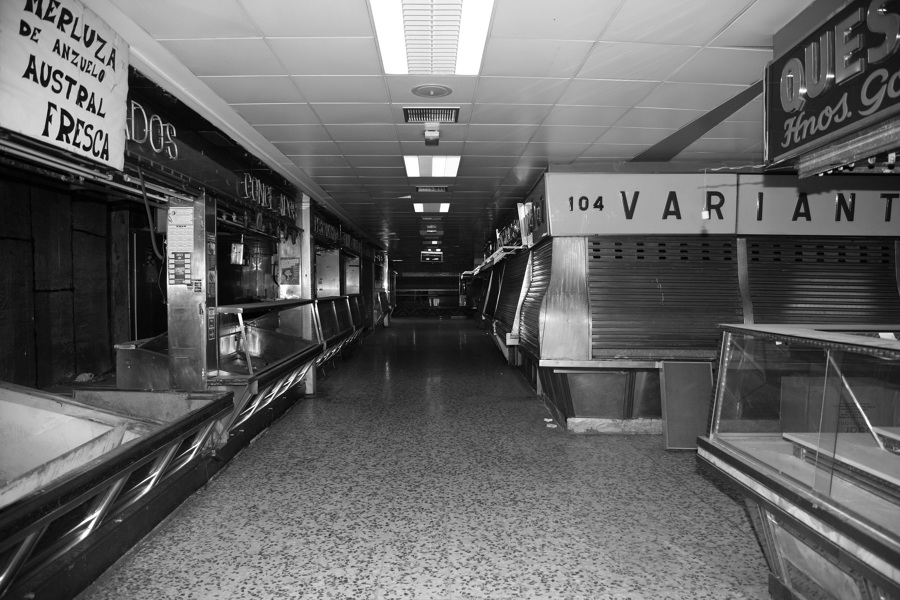 Antigua galería comercial del mercado