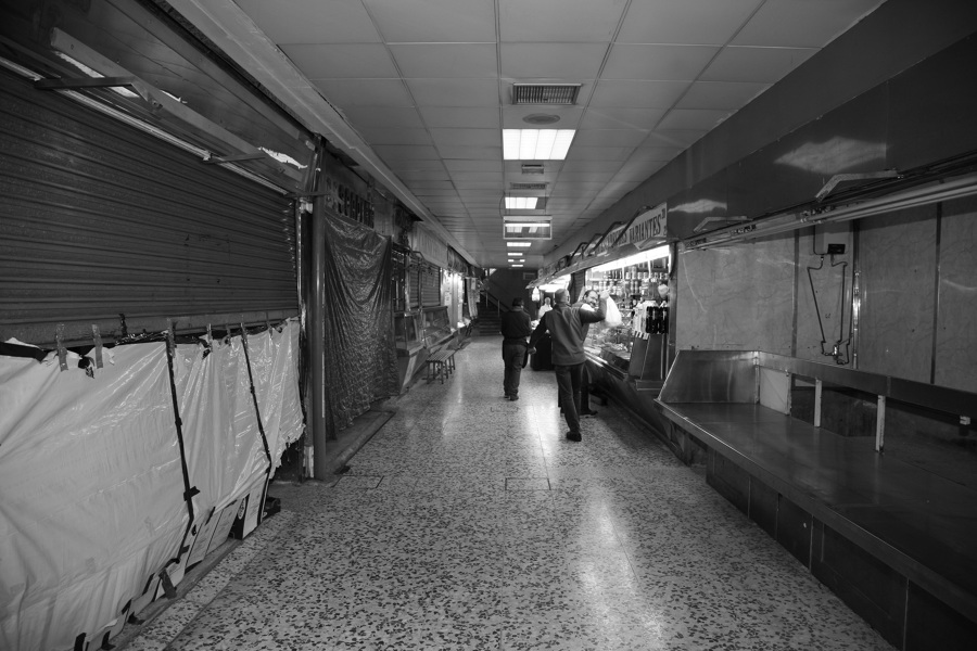 Antigua galería comercial del mercado