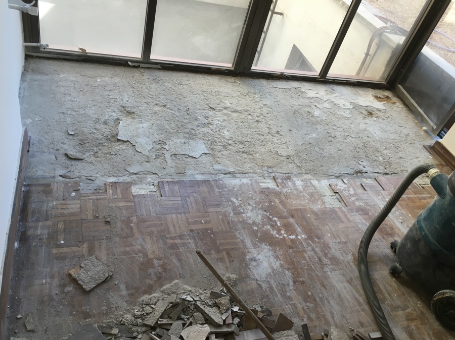 ANTIGUA SOLERA MAL APLICADA 