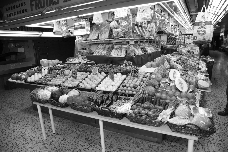 Antiguo puesto de frutería