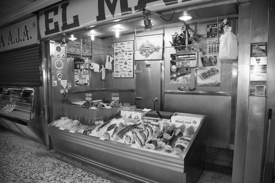 Antiguo puesto de pescadería