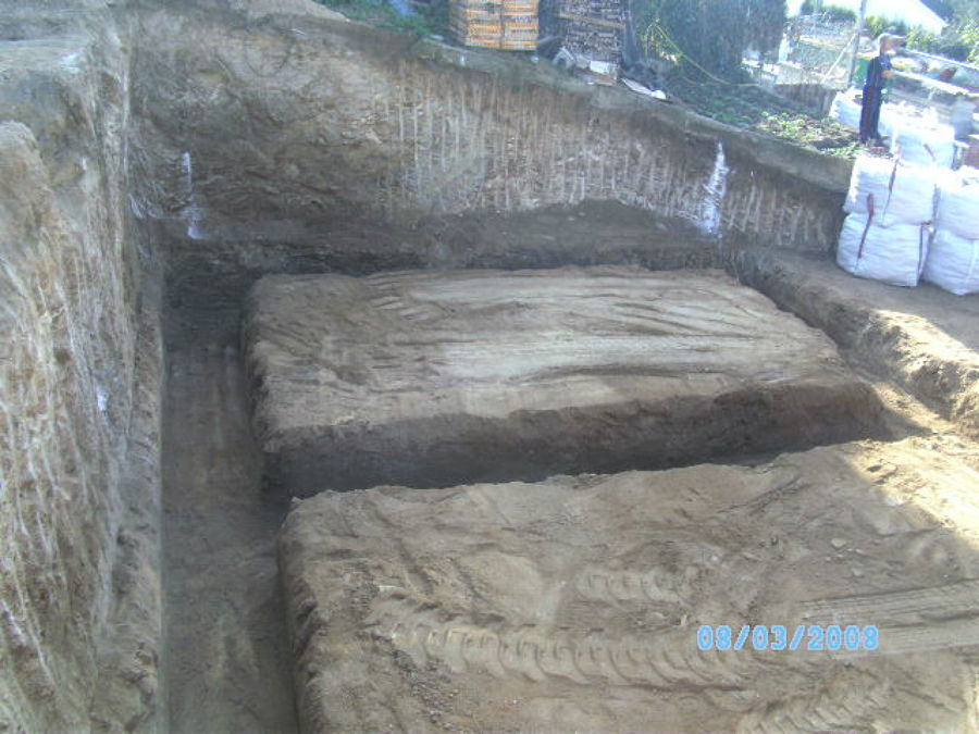 Apertura cimentación