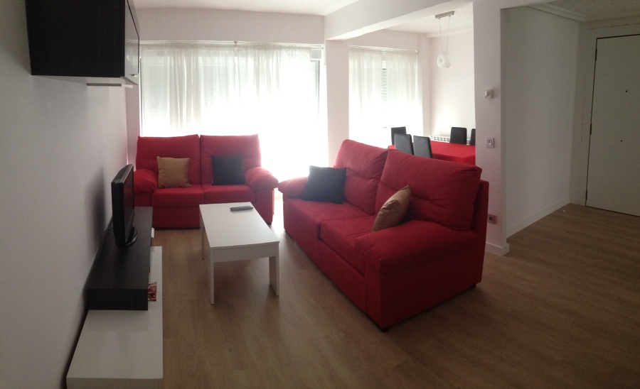 apertura de hueco en el salon