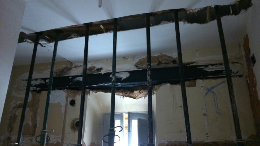 Apertura de huecos en fachada - Proceso