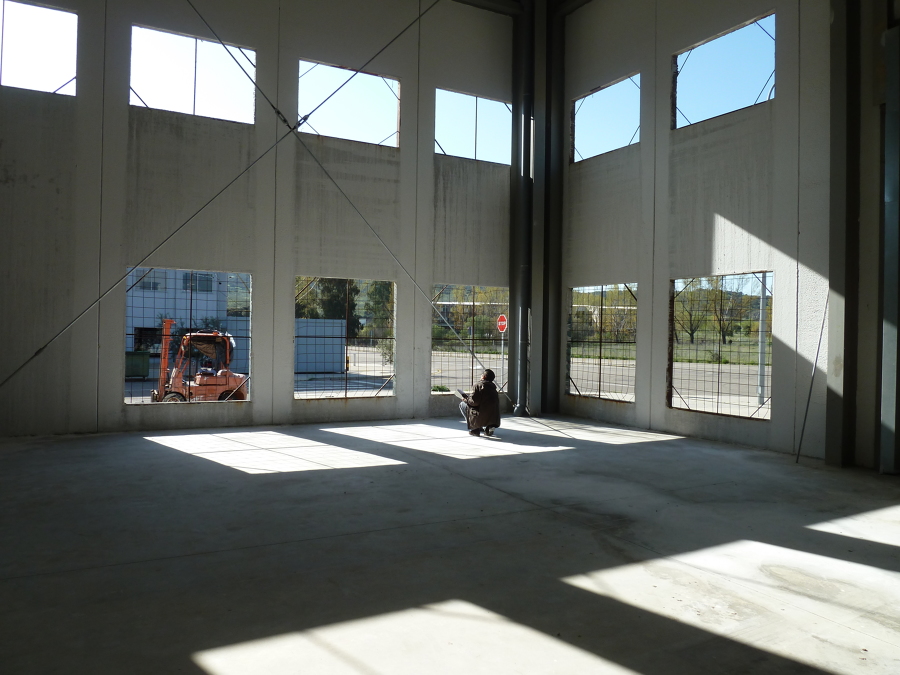 Apertura de ventanas en muros de hormigón