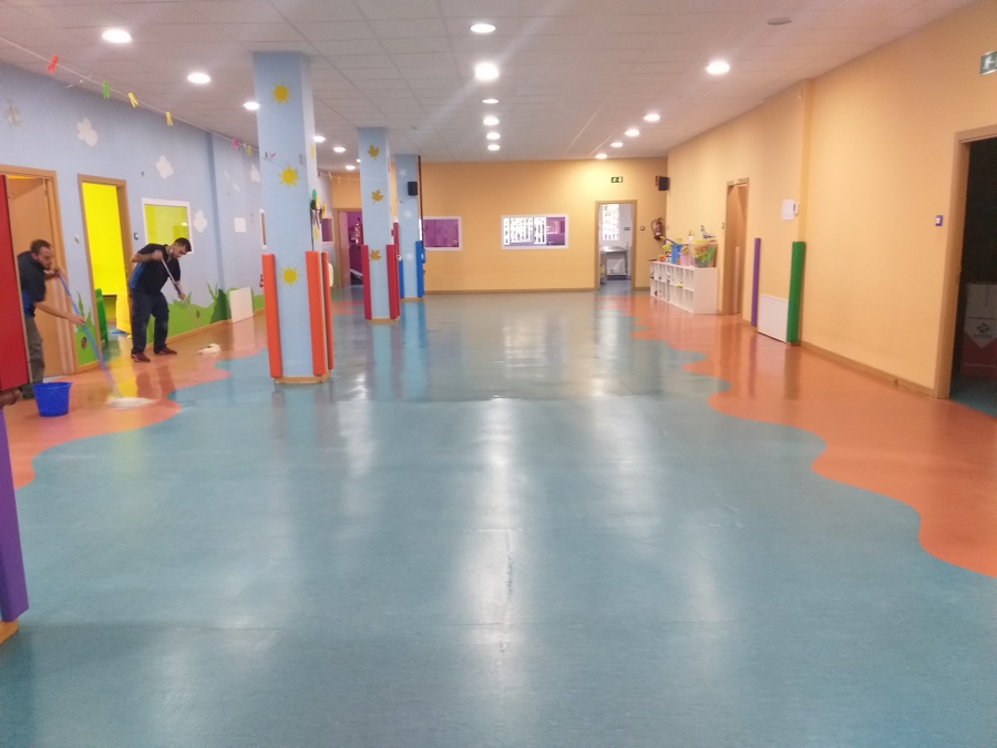 APLICACION DE CERAS ZONA CENTRAL