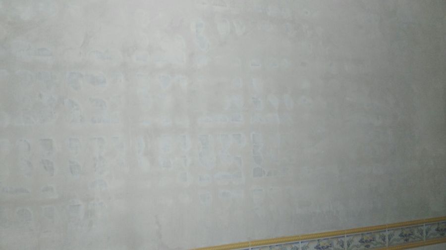 Aplicacion y alisado con perlita