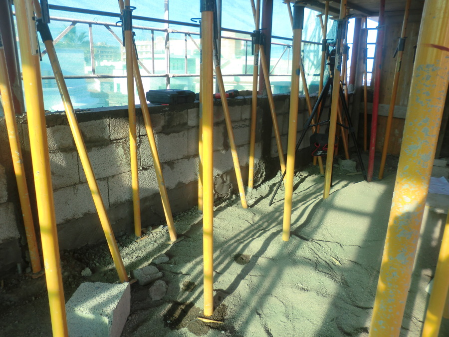 Apuntalamiento Cubierta