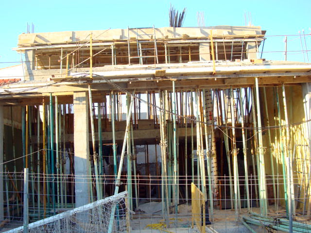 Apuntalamiento para el encofrado cuajado