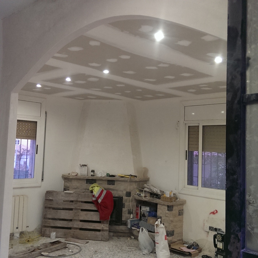 ARCO EN COMEDOR SIN TABIQUE