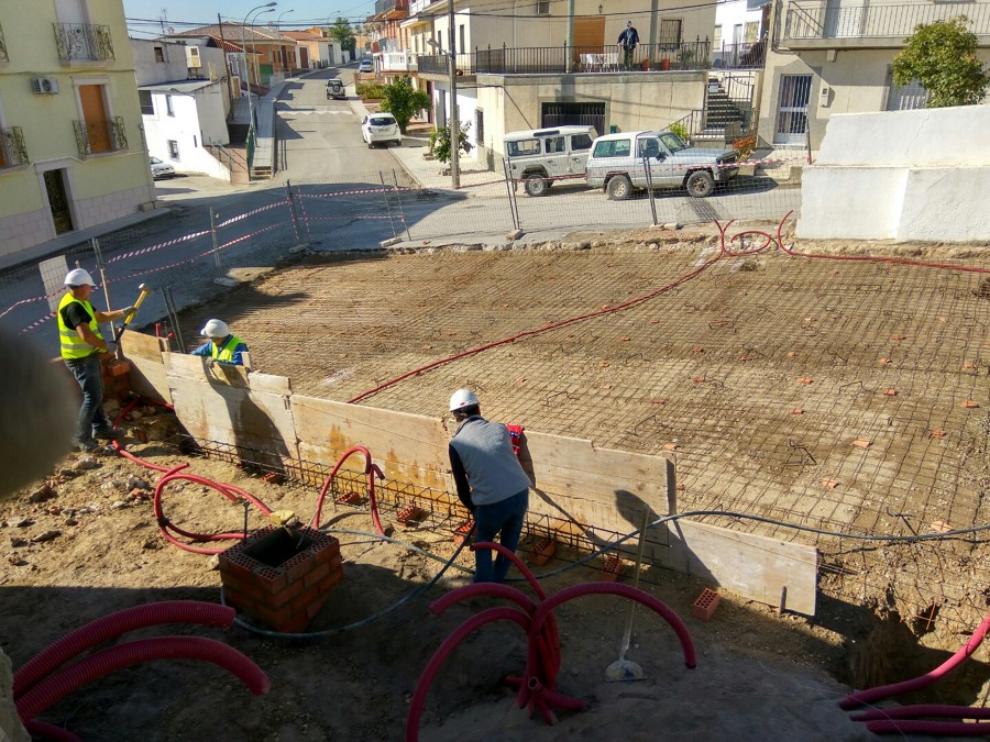 Armado de Losa de Hormigón Acceso Entrada