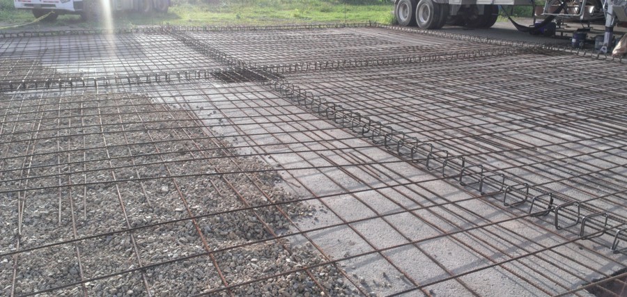 Armado de mallas y riostras en varilla