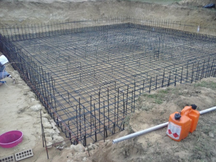 Armado losa cimentacion.