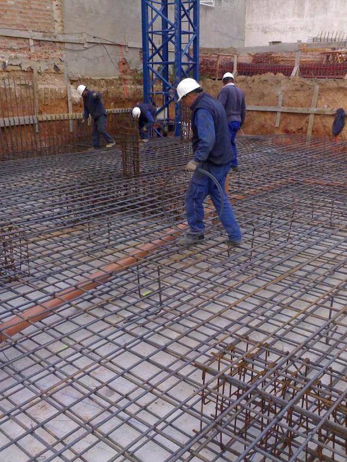 Armado losa cimentacion