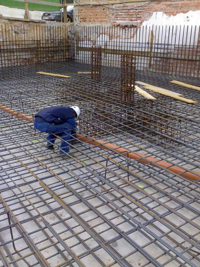 Armado losa cimentacion