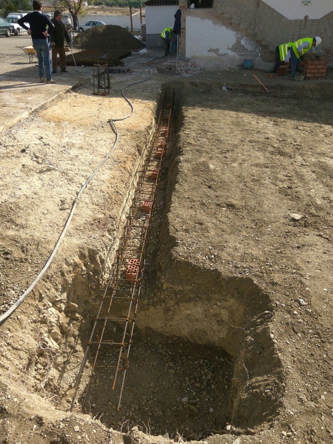 Armado Zapata y Zuncho para Colocación de Puertas de Entrada