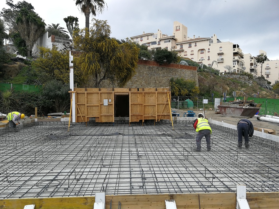 Armadura para losa de cimentación