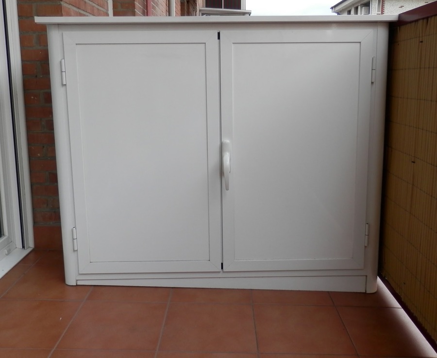 Armario aluminio bajo