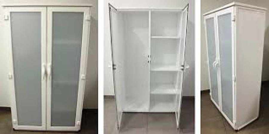 Armario aluminio y cristal