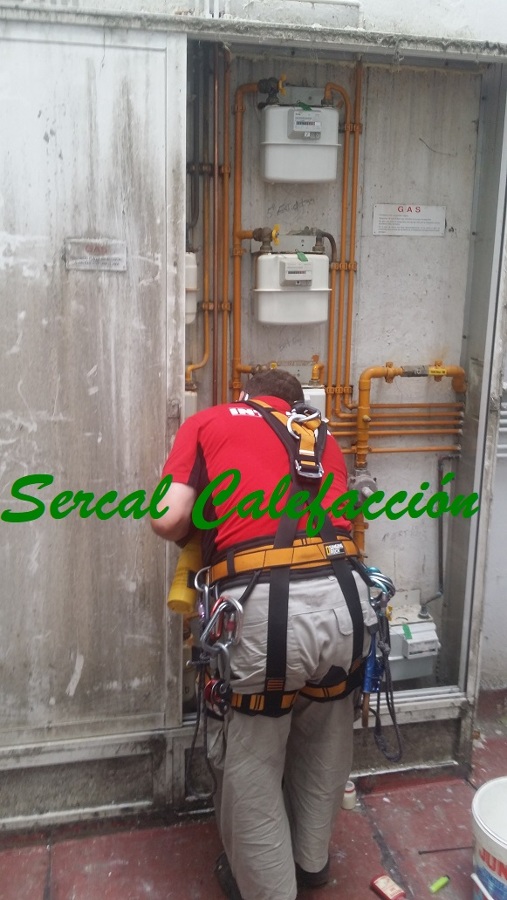 Armario de contadores.