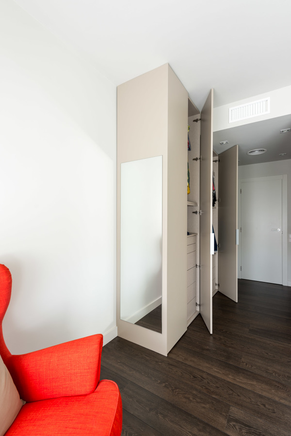 Armario dormitorio - Reforma calle Moscou | Standal
