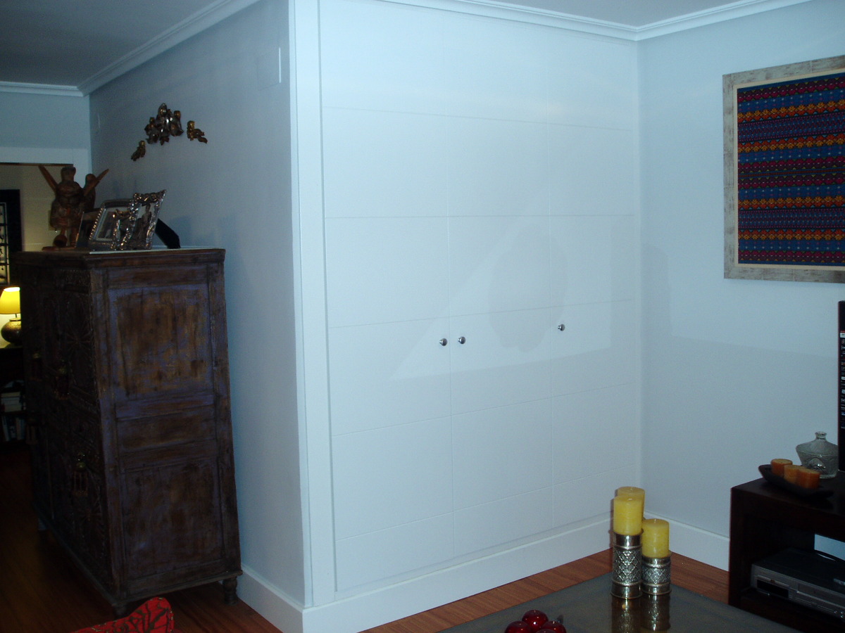 Armario empotrado en salón