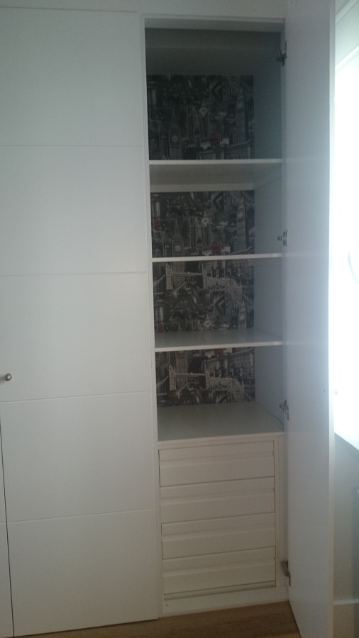 Armario empotrado niño