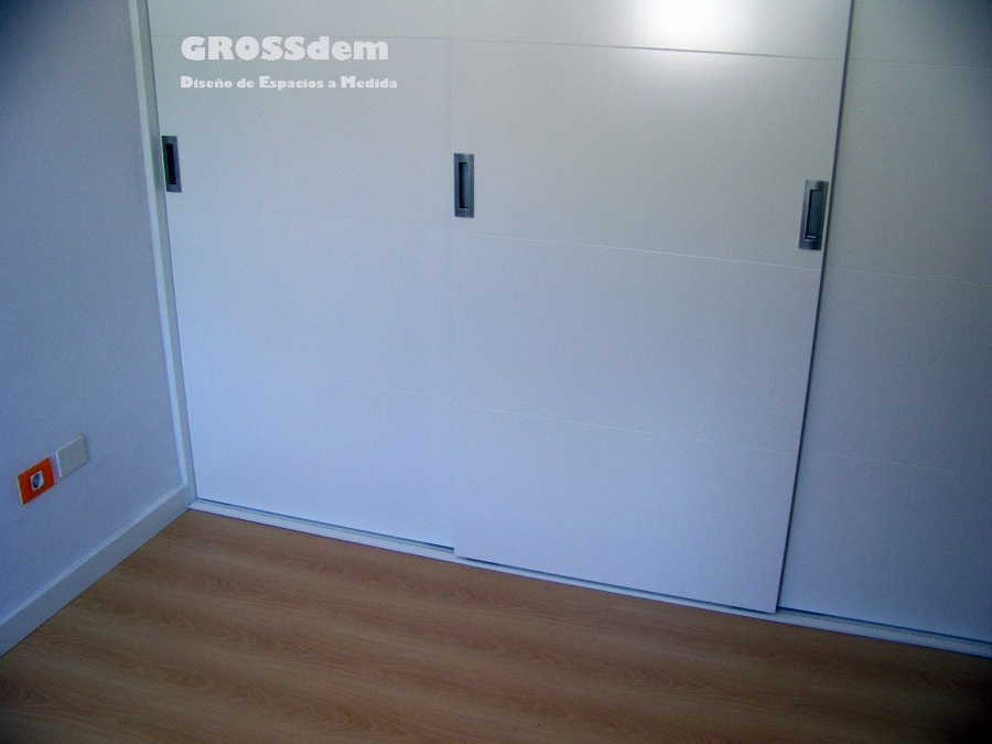 Armario empotrado perfecta ejecución. 