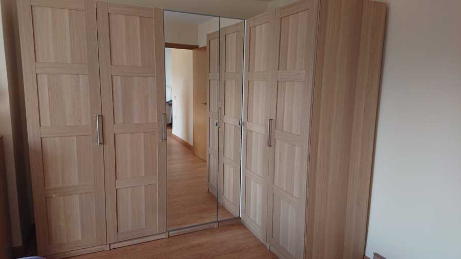 Armario en esquinera