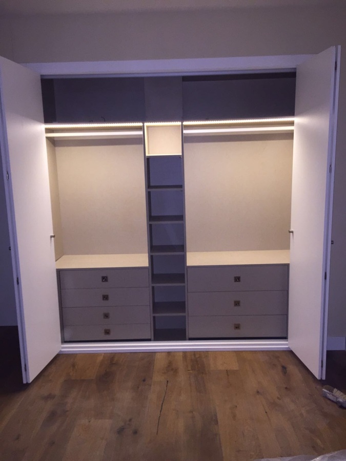 Armarios con puertas de apertura total