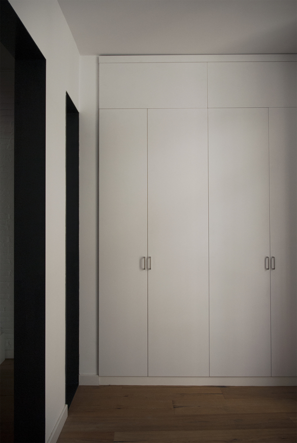 armarios empotrados en la galería